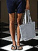 Bridesmaids' Matte Satin Quilted Gift Tote