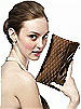 Quilted Clutch in Matte Satin