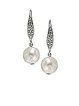 Pearl Pave Drop Earrings