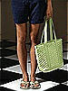 Bridesmaids' Taffeta Quilted Gift Tote