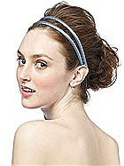 Double Headband in Matte Satin