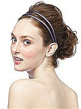 Double Headband in Matte Satin