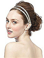 Double Headband in Matte Satin