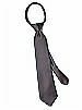 Boy's 14" Duchess Satin Zip Neck Tie