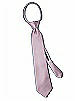 Boy's 14" Duchess Satin Zip Neck Tie