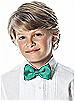 Boy's Clip Bow Tie in Duchess Satin