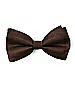 Boy's Clip Bow Tie in Peau de Soie