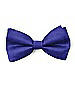 Boy's Clip Bow Tie in Peau de Soie