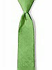 Boy's Zip Neck Tie in Peau de Soie