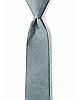 Boy's Zip Neck Tie in Peau de Soie