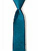 Boy's Zip Neck Tie in Peau de Soie