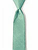 Boy's Zip Neck Tie in Peau de Soie