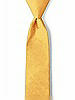 Boy's Zip Neck Tie in Peau de Soie
