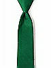 Boy's Zip Neck Tie in Peau de Soie