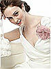 Tulle Flower with Rhinestone Detail