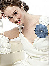 Tulle Flower with Rhinestone Detail
