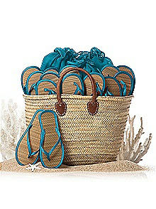 Moroccan Reed Beach Tote