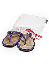 Wedding Flip Flops in Bridesmaid Colors