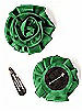 Dupioni Swirl Flower 