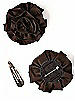 Peau de Soie Swirl Flower