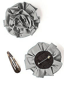 Peau de Soie Swirl Flower