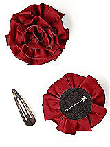 Peau de Soie Swirl Flower
