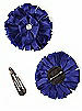 Peau de Soie Confetti Flower with Rhinestone Detail