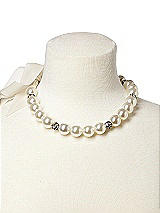 Faux Pearl Bridal Necklace