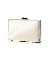 Matte Satin Pill Box Clutch