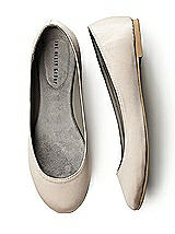 Simple Satin Ballet Flat 