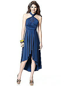 TWIST Convertible Dress with Wrap Skirt 