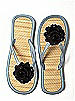 Glimmer Flower Trimmed Bridesmaid Flip Flop