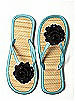 Glimmer Flower Trimmed Bridesmaid Flip Flop