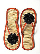 Glimmer Flower Trimmed Bridesmaid Flip Flop