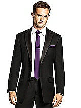 Men's Skinny Tie in Duchess Satin