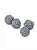 Men's Fabric Knot Cuff Links
