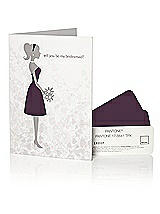 PANTONE WEDDING&trade; Will You Be My Bridesmaid Card