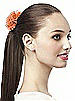 Crinkle Chiffon Flower Hair Tie