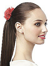 Crinkle Chiffon Flower Hair Tie