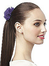 Crinkle Chiffon Flower Hair Tie