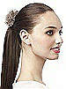 Crinkle Chiffon Flower Hair Tie