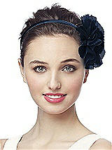 Crinkle Chiffon Round Flower