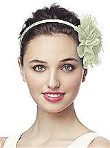Crinkle Chiffon Round Flower