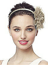 Crinkle Chiffon Round Flower