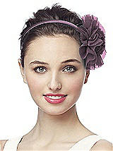 Crinkle Chiffon Round Flower