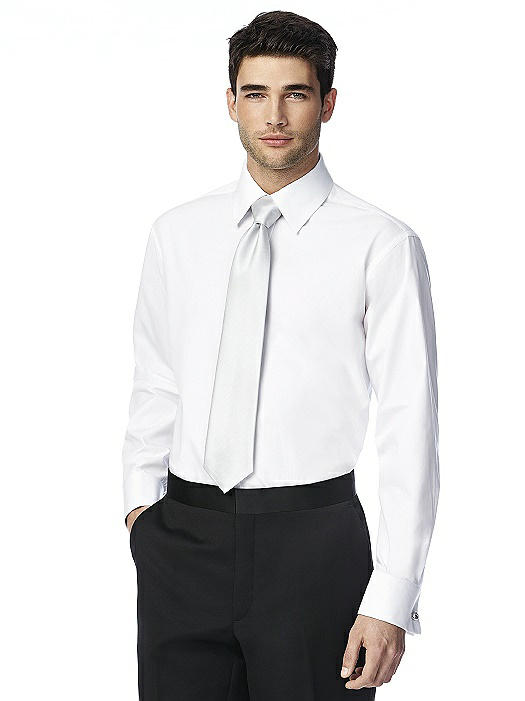 Plain Front, Regular Fit Tuxedo Shirt: The Harry | The Dessy Group