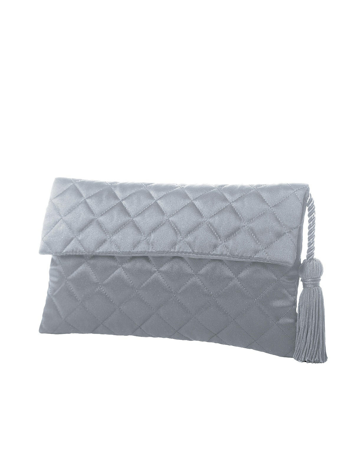 Quilted Envelope Clutch with Tassel Detail The Dessy Group